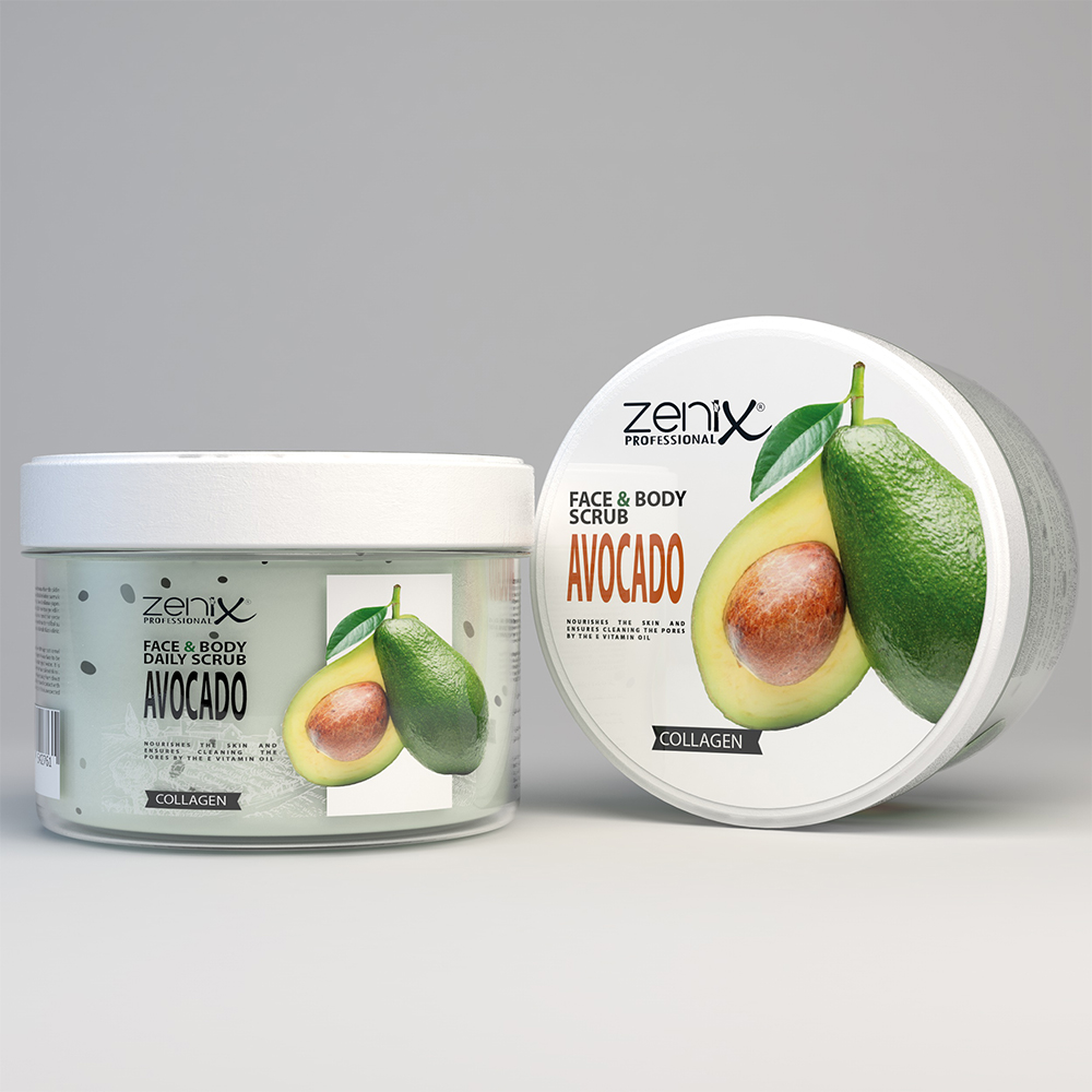 zenix face-skin-care-daily-scrub-avocado-275-ml